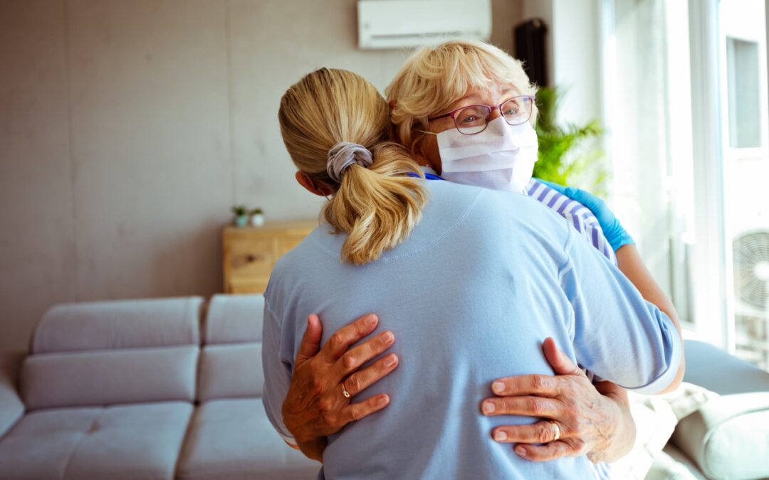 CDC Says Vaccinated Seniors Can Hug, Visit, and Stream With Their Children and Grandchildren Again